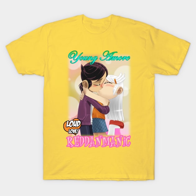 The Loud House - Ronaldo and Linka T-Shirt by Reddanmanic